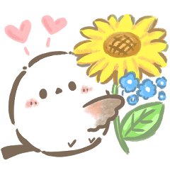 【夏】エナガさんとシマエナガさん12