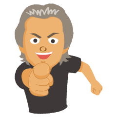 ミスターFの笑顔で頑張ろう！