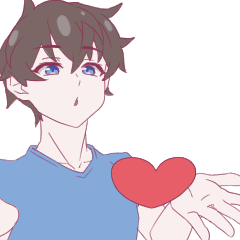 Kouki-kun Couple Animated Sticker 04