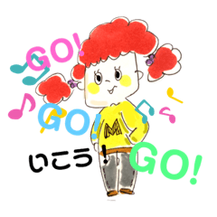 赤毛のマギーちゃん。