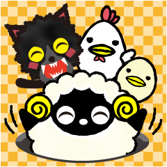 メエくんガオくんのスタンプ Ver.2