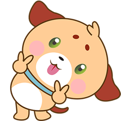 ウーフィー、キュートな子犬