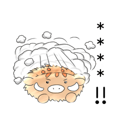 猪くんのカスタムスタンプ