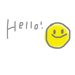 英語で簡単に挨拶 にこちゃん