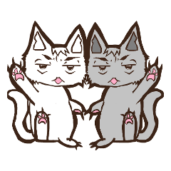 ゆきのりとこげまる