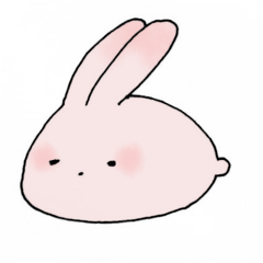 ぺったんうさぎ