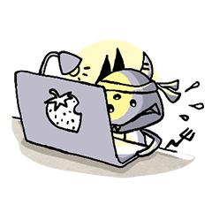 Emm the Little Devil at work!