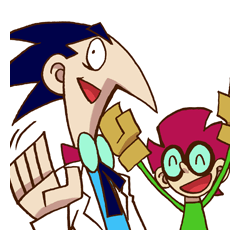 Dr.シャープとフラットくん