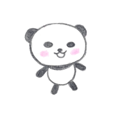 パンダの敬語・友語使い分けスタンプ