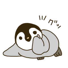 コウテイペンギンのスタンプ