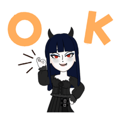 ヴァンプちゃんスタンプ