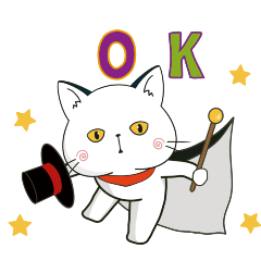 【動く】ぽけ猫☆毎日使える【秋編】