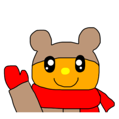 くまを君＆フレンズ冬スタンプ2