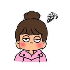 【手書きイラスト】お団子スタイル