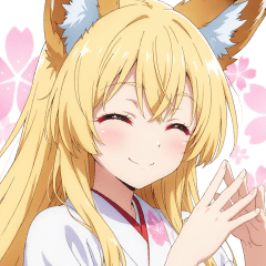 きつね巫女ちゃんの日常スタンプ