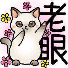 老眼でもくっきり！はぴきゃとBIGスタンプ