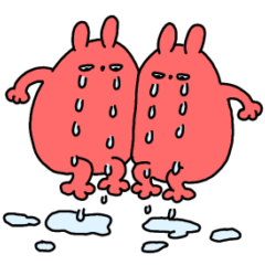 しなばもろともうさぎゅっと