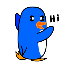 動く！ペンギン色 英語版