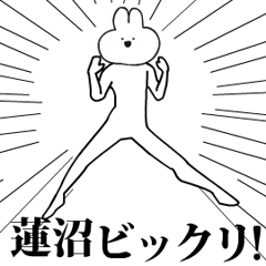 キモ動く蓮沼うさぎ！