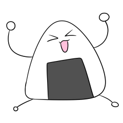 海苔付きおにぎりくん