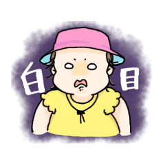 楓さん似顔絵スタンプ
