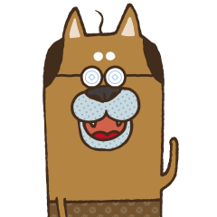 団塊オヤジ 柴犬のハゲ柴さん