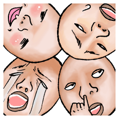 ウザ顔スタンプ