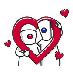 アカハナさんとアオハナさん