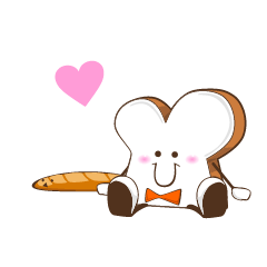 よく使う。おしり食パンと仲間たち