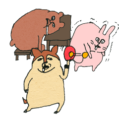 かわいくない森の動物たち！