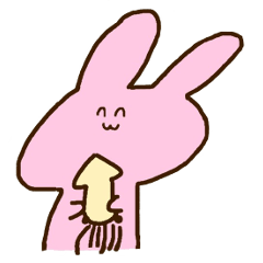 うさぎさんスタンプ（あっさり味）