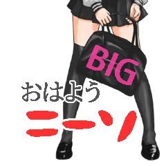 ❤BIG❤おはようニーソ