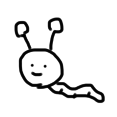 シュールなむしさんのスタンプ