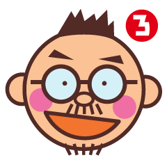 ヒゲ眼鏡オヤジ【コンチン】Vol.3