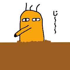 ゆるーいモグラの日常スタンプ