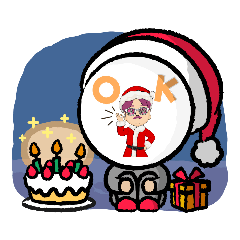 ヘンテコおじさんクリスマスバージョン3