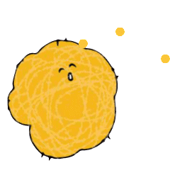 うごく！花粉症の花粉ちゃん