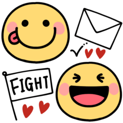 毎日スマイル♡日常言葉や敬語スタンプ