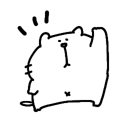 白猫さんの手も借りたいスタンプ8