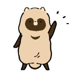 たぬきち スタンプ1