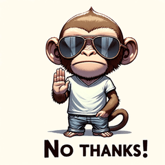 ファンキーモンキースタンプ！イケ猿40