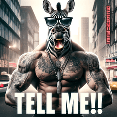 ムキ！シマウマン！