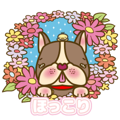 ほっこりワンコの癒し系スタンプ♪①