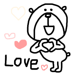 【愛♡気持ちを伝える㉑】シンプルベア★