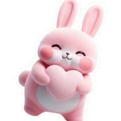 ぽっちゃりピンクうさぎ、激おこ！私に謝り