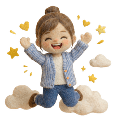 ルミっ子の毎日使える癒しスタンプ