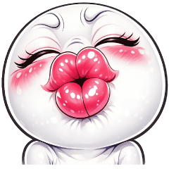 顔がうるさい！！！（ラブ❤）