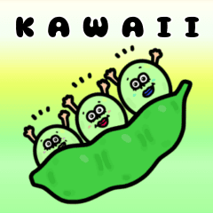 かわいくて使いやすい食べ物が動く文字無6