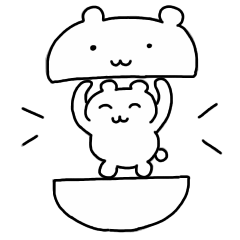 ちびハムくますたんぷ