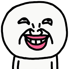 大切な毎日に、『変顔』で返信スタンプ2